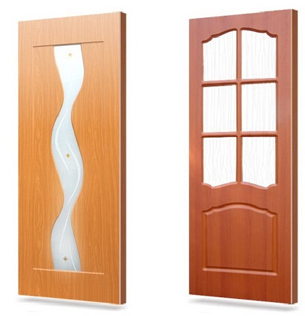 Ламинированные двери эконом класса